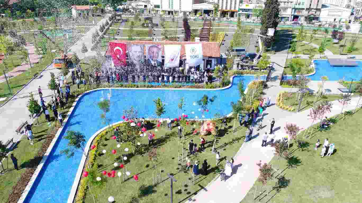 Cumhurbaşkanı Erdoğan Samsun Millet Bahçesi'ni Açtı