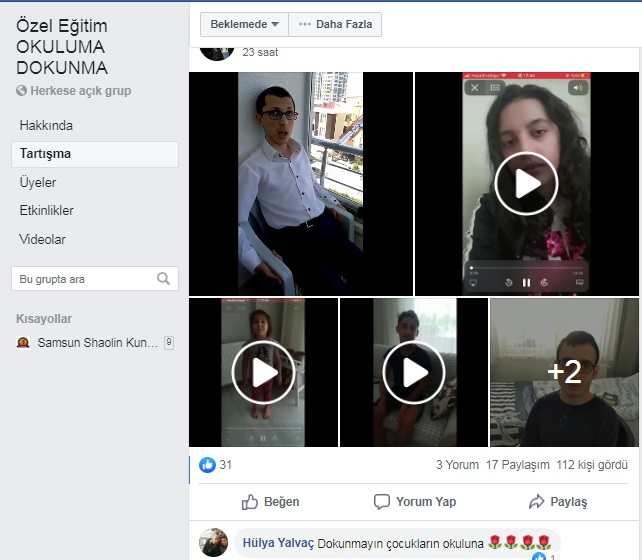 Özel Öğrenciler Cumhurbaşkanı Erdoğan'a Seslendi