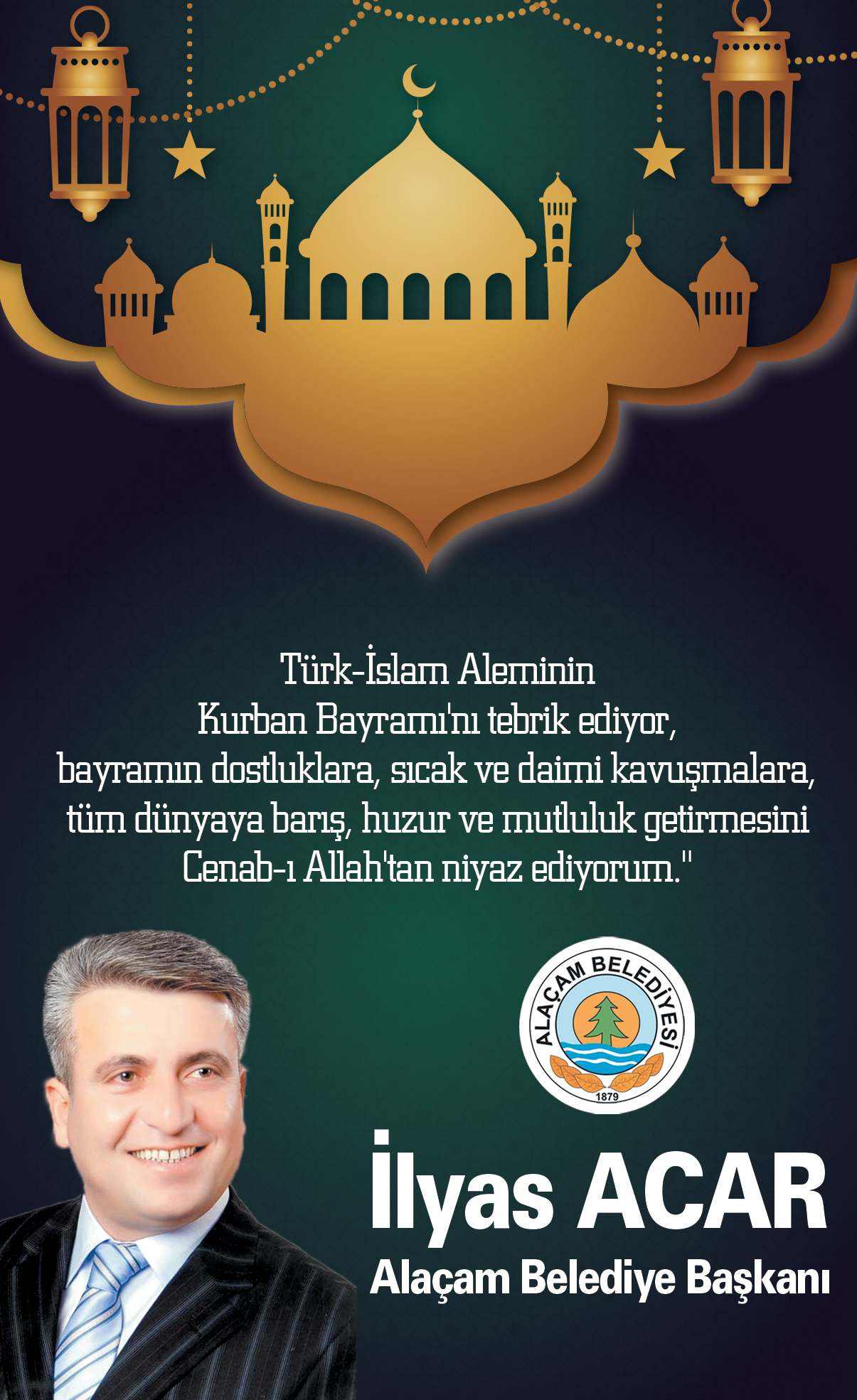 Alaçam Belediyesi Kurban Bayramı Mesajı