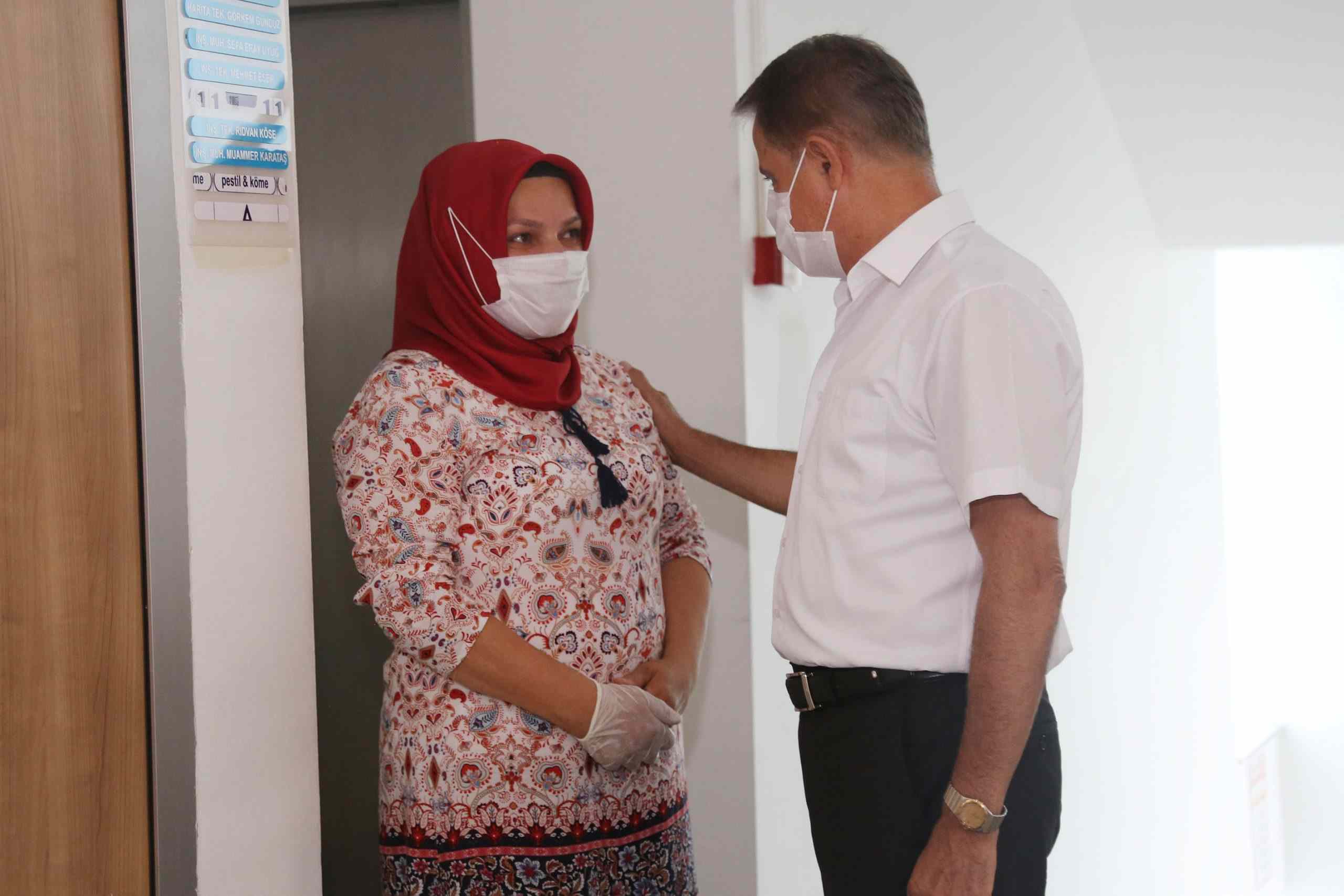 Başkan Cemil Deveci Çalışma Arkadaşları ile Bayramlaştı