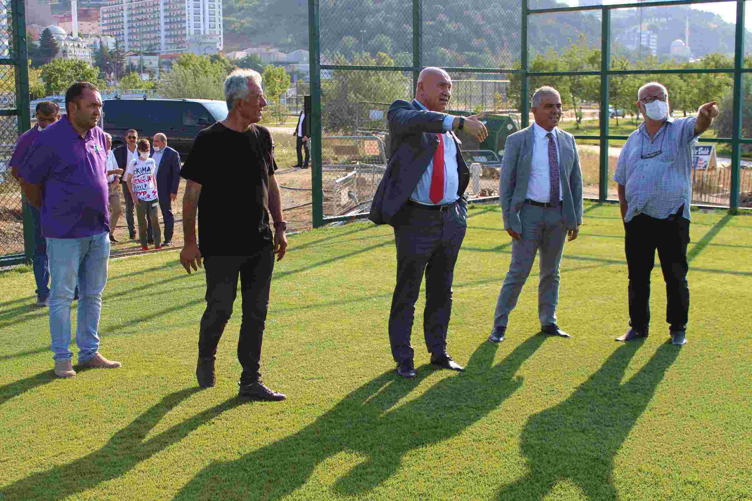 Başkan Yıldırım Altyapı Tesislerini Gezdi