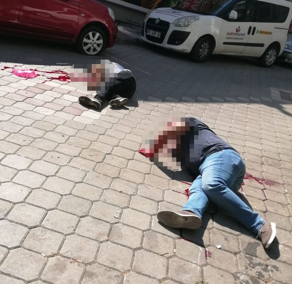 Samsun'da Sokak Ortasında Vahşet