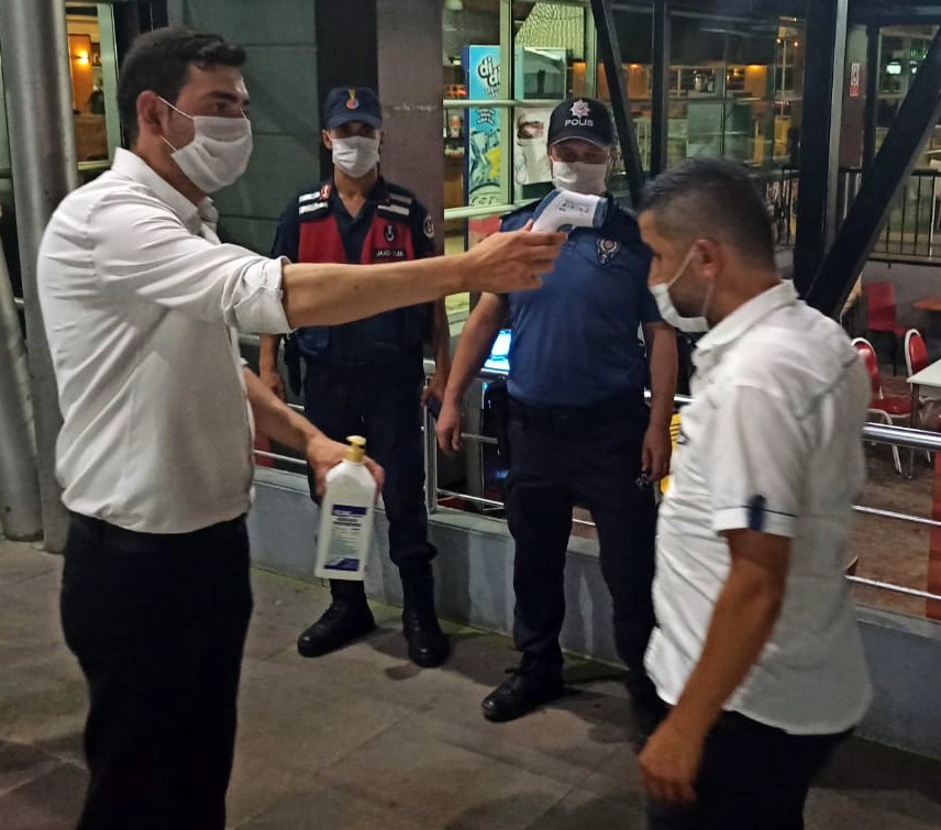 Terme'de Düğünlere Kkorona Denetimi