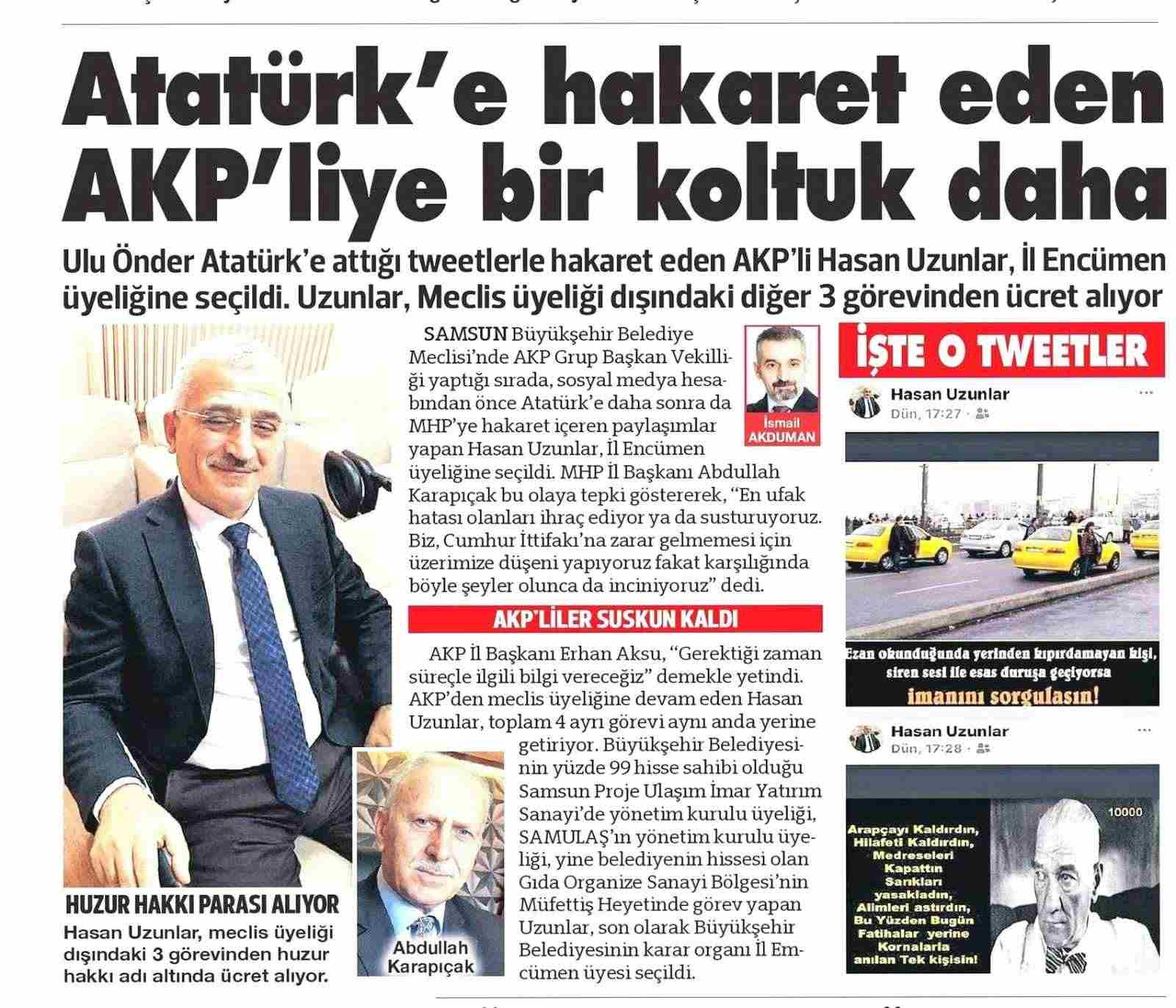 Hasan Uzunlar Yaygın Medyada