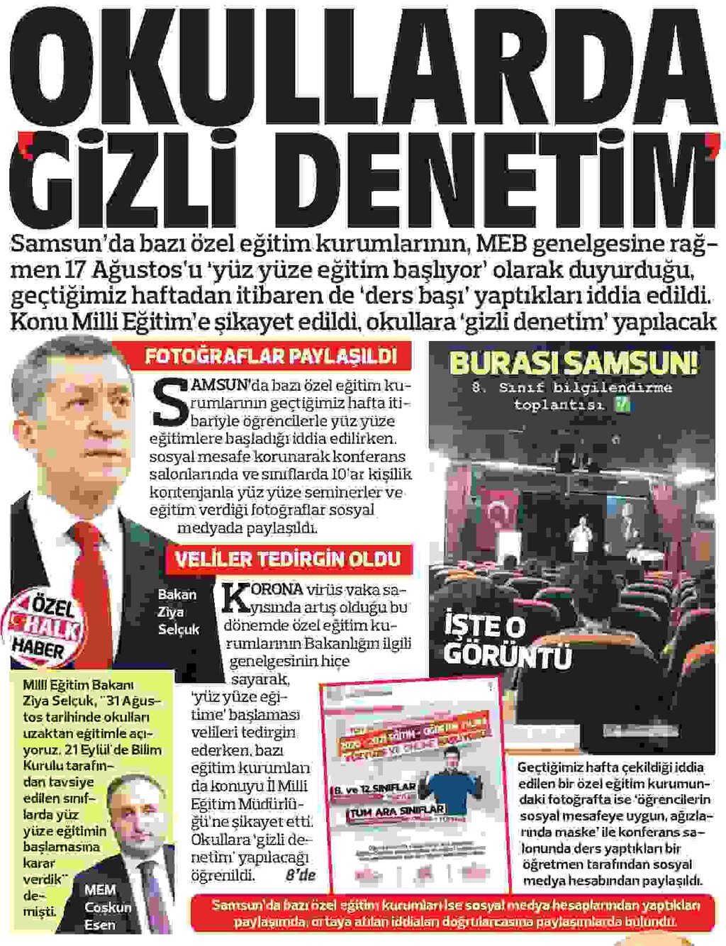 'Denetim Var Dedik Yine De Yakalandılar'