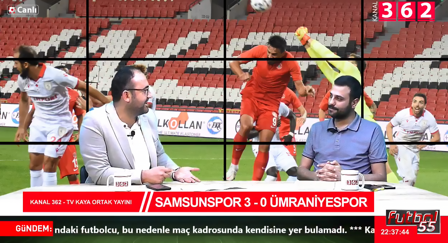 Futbol 55 - 55. Bölüm (21 Eylül 2020)