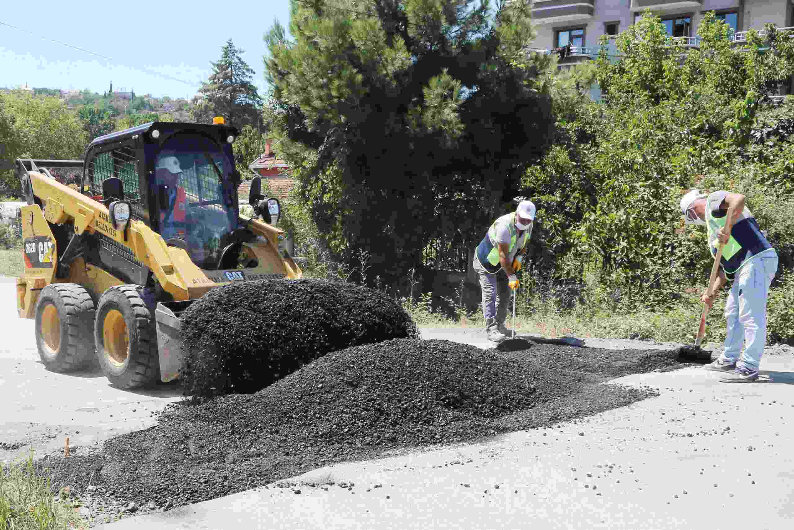 Atakum Belediyesi’nin Asfalt Onarımı 23 Bin Metrekareye Ulaştı