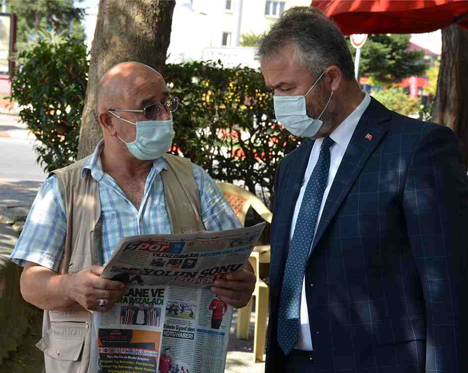 Pandemi Dönemi Esnaf Ziyaretlerini Aksatmadı