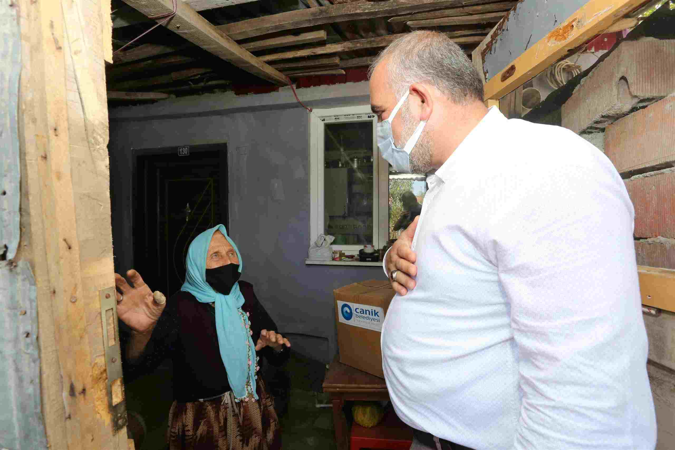 Canik Başalan Mahallesi’ne Başkan Sandıkçı’dan Ziyaret