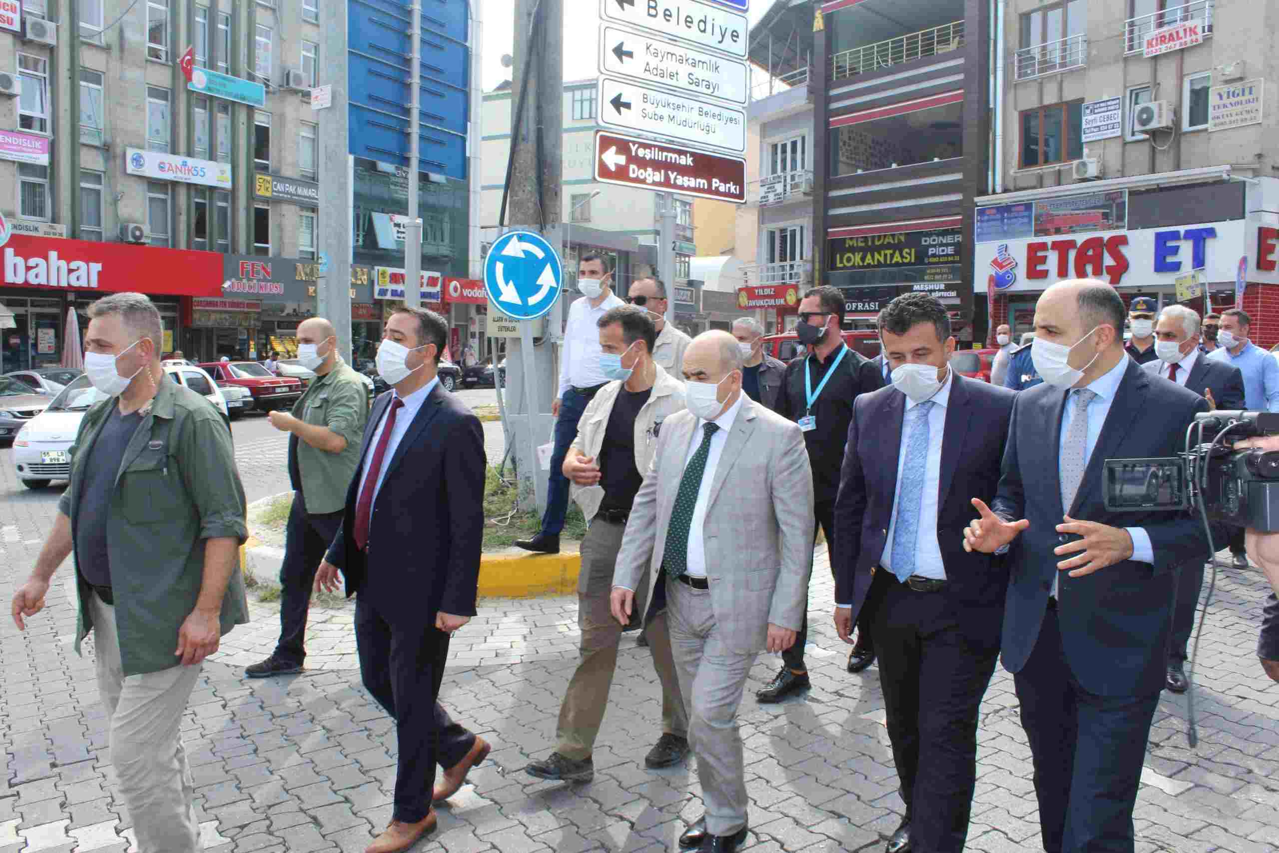 Vali Dağlı Korona Tedbir Denetiminde