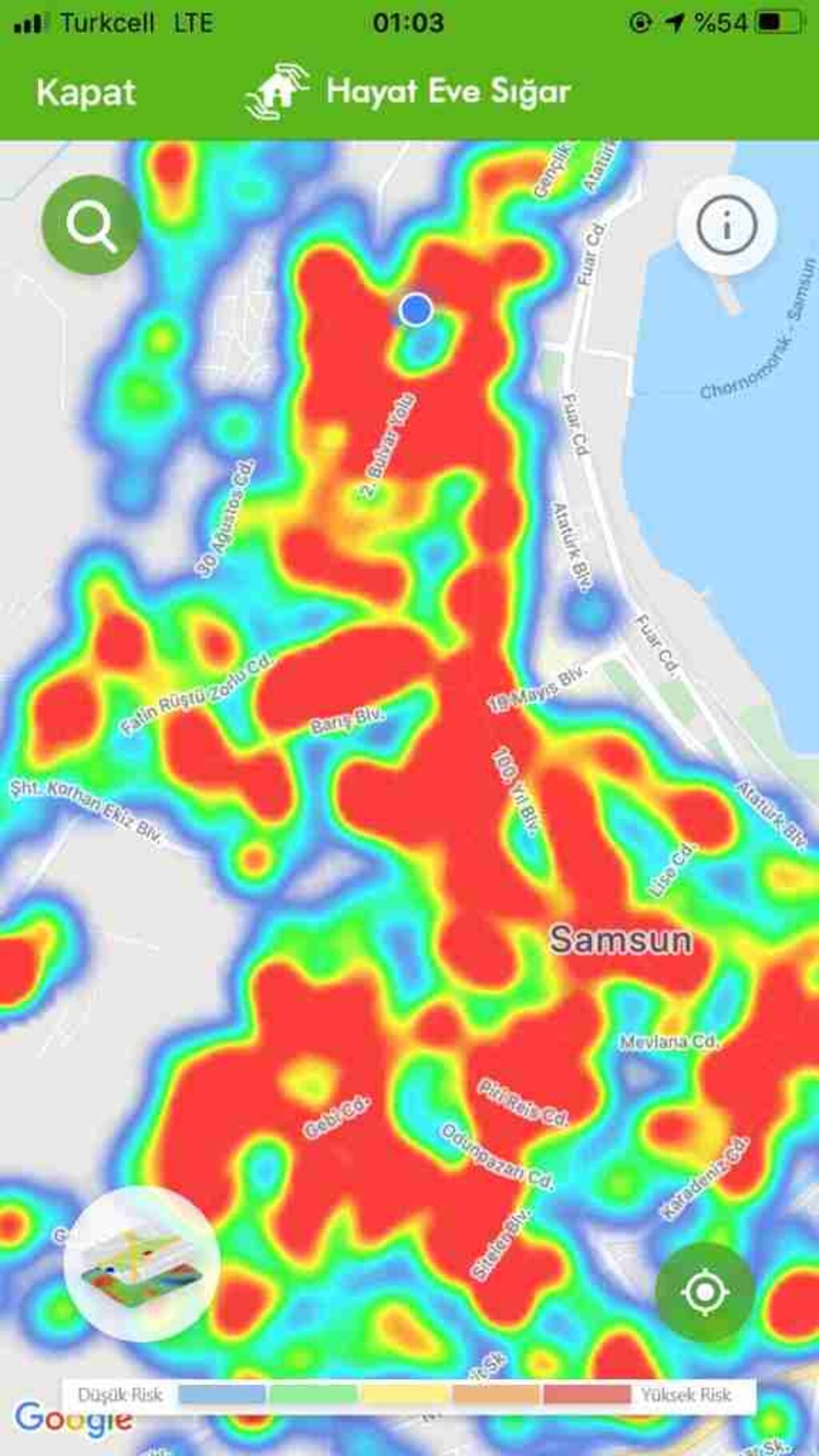 Samsun'un Vuhan'ı İlkadım