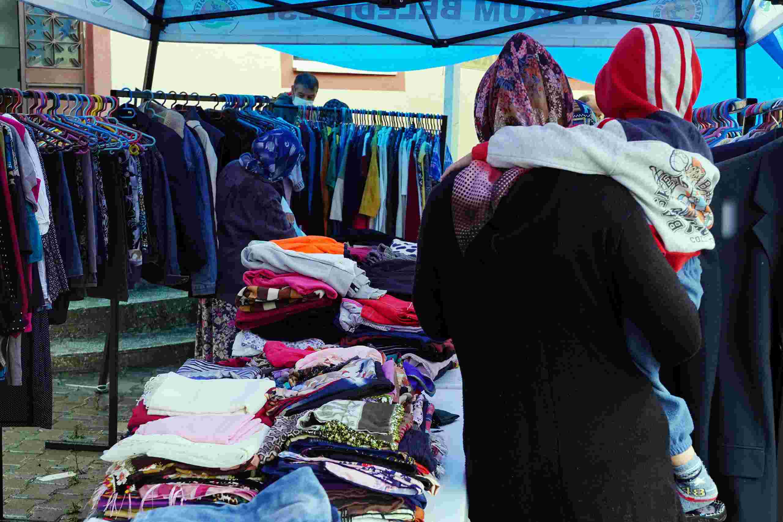 Atakum’da Paylaşım Merkezi Gezici Mağaza Uygulaması