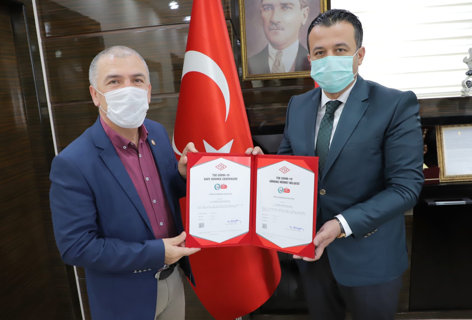 Kovid-19 Güvenli Hizmet Belgesi'ni Alan Karadeniz'deki İlk Belediye Çarşamba