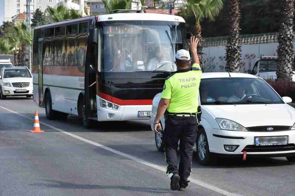 Samsun'da Sürücülere Ceza Yağdı