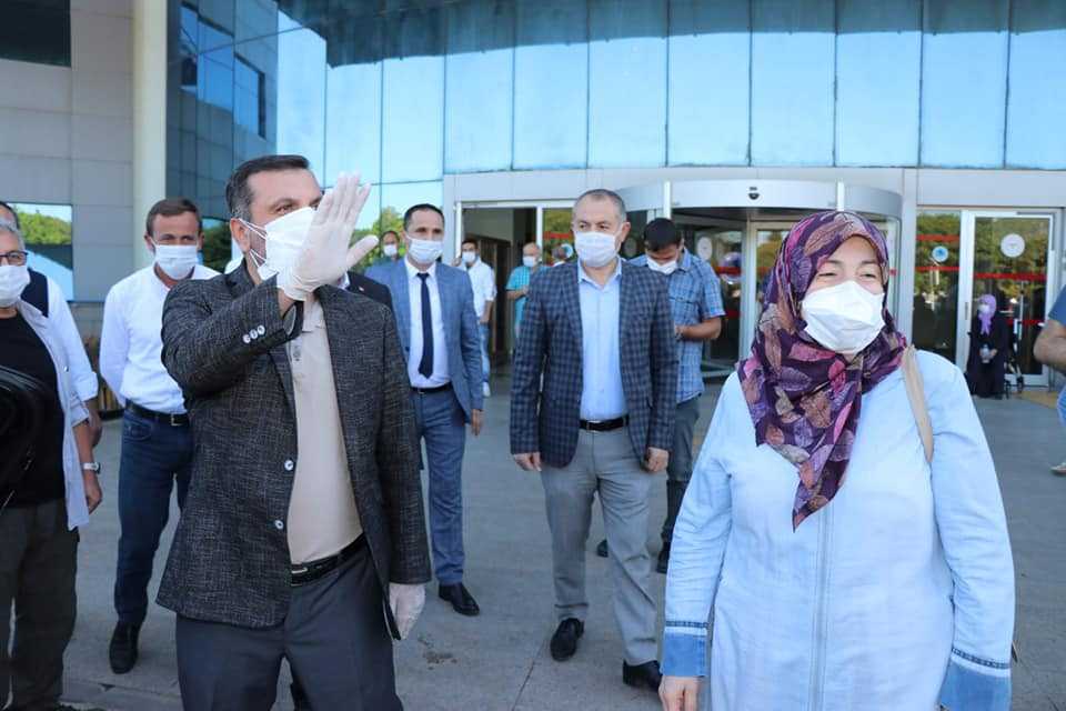 Başkan Sarıcaoğlu Taburcu Oldu