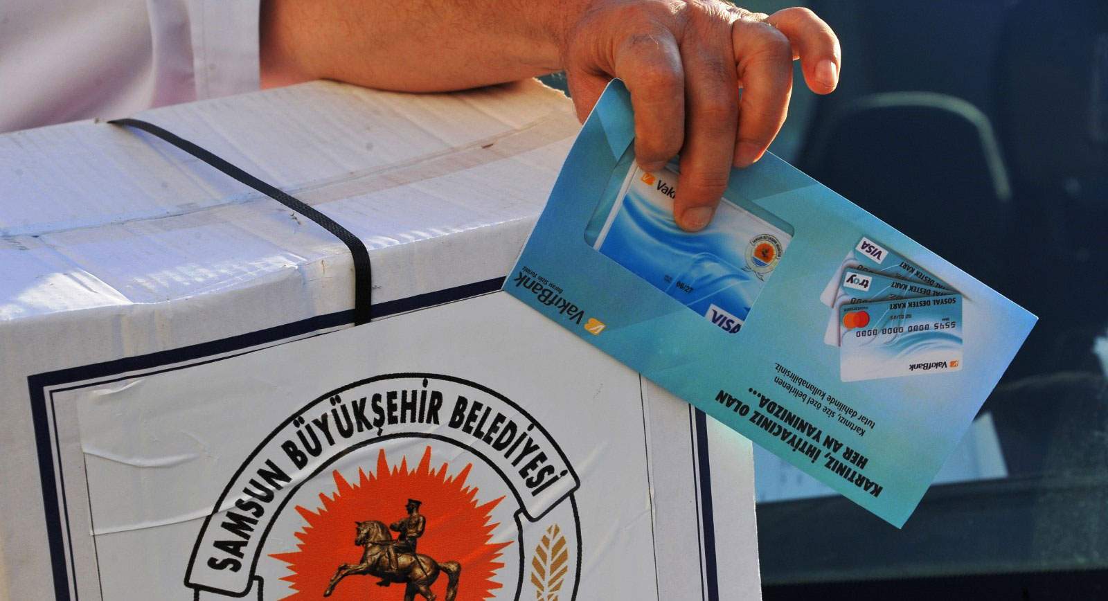 Samsun'da İhtiyaç Sahiplerine Çok Amaçlı Kart
