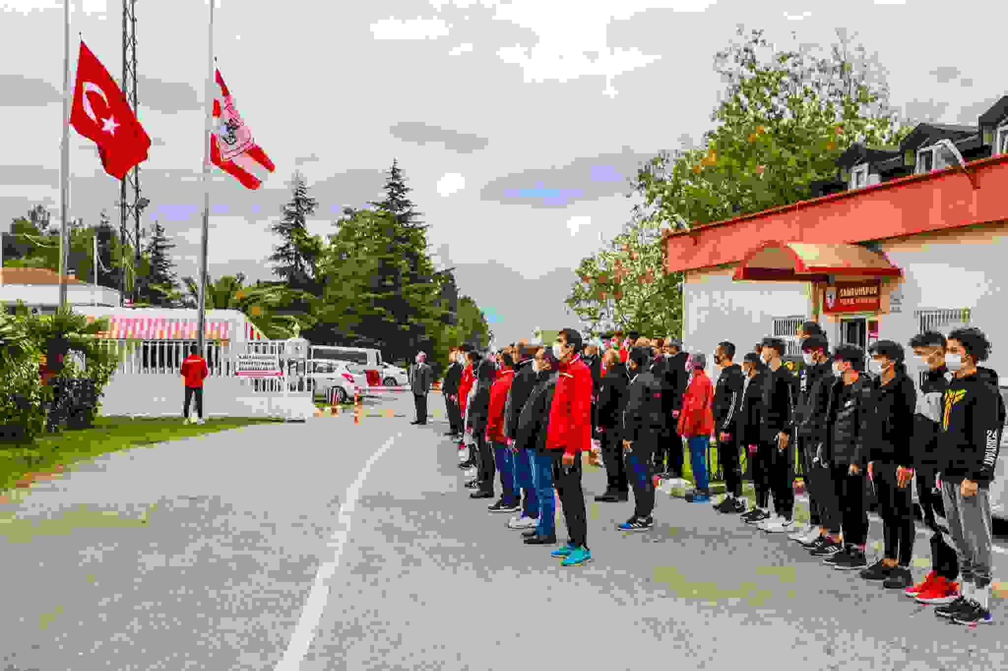 Samsunspor Atatürk'ü Andı