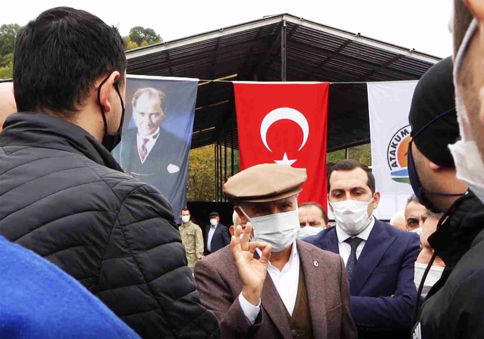 Atakum'a Açılış Günü Haciz Şoku