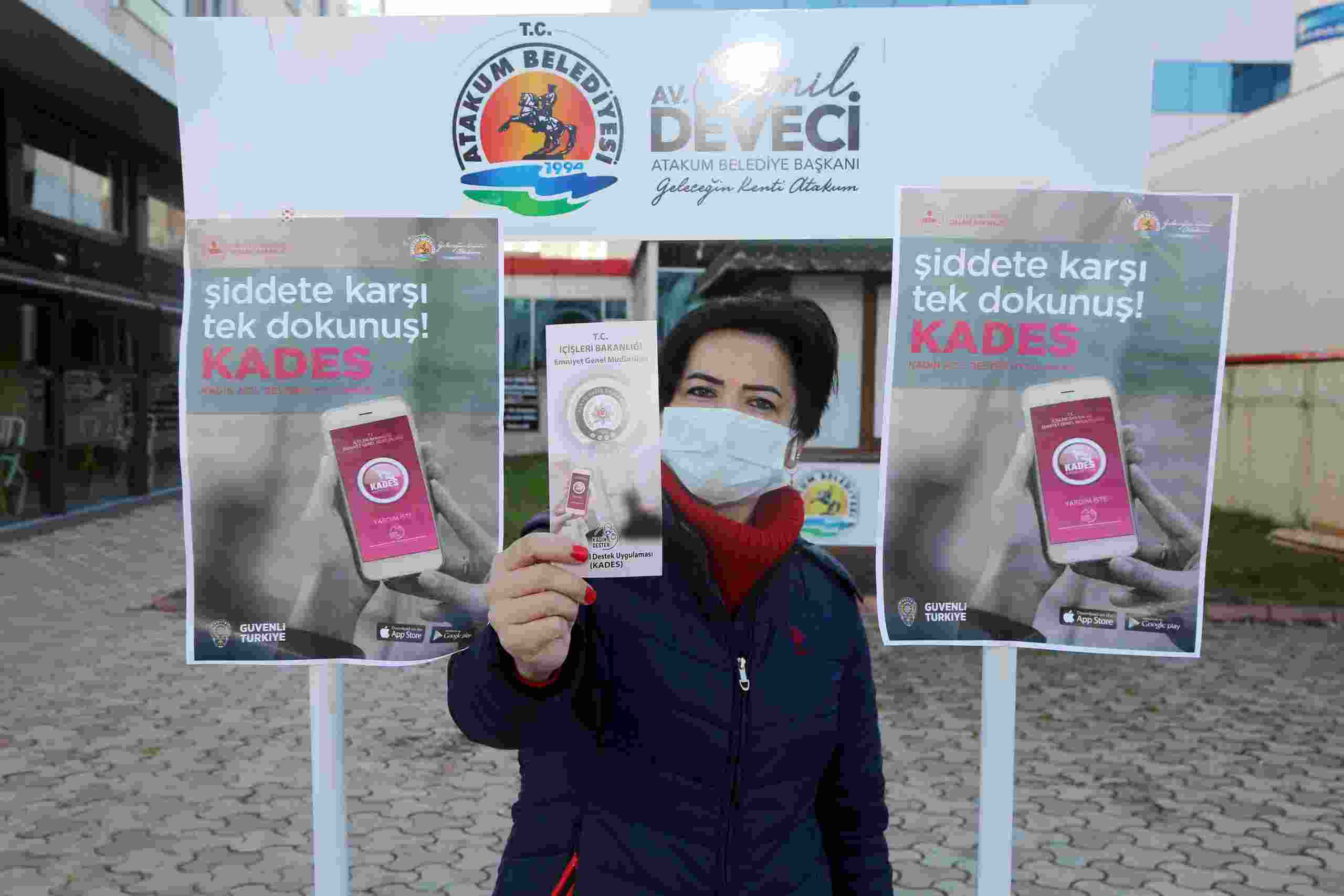 Atakum’da Şiddetle Mücadele Standları