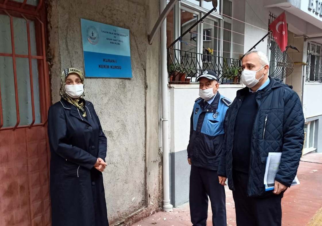 İlkadım’daki Eğitim Kursları Denetlendi