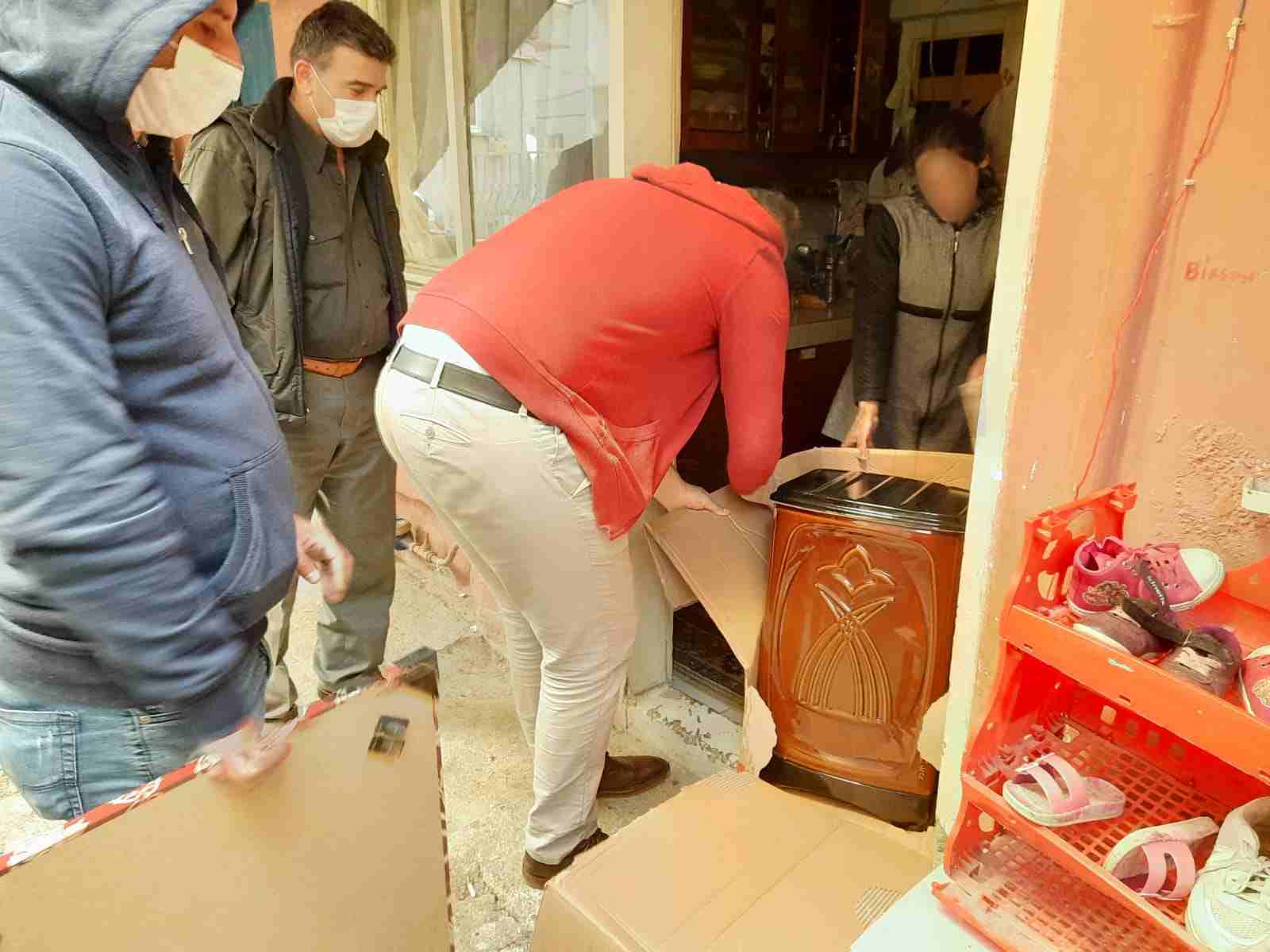 İlkadım’da Isıtan Kış Yardımı