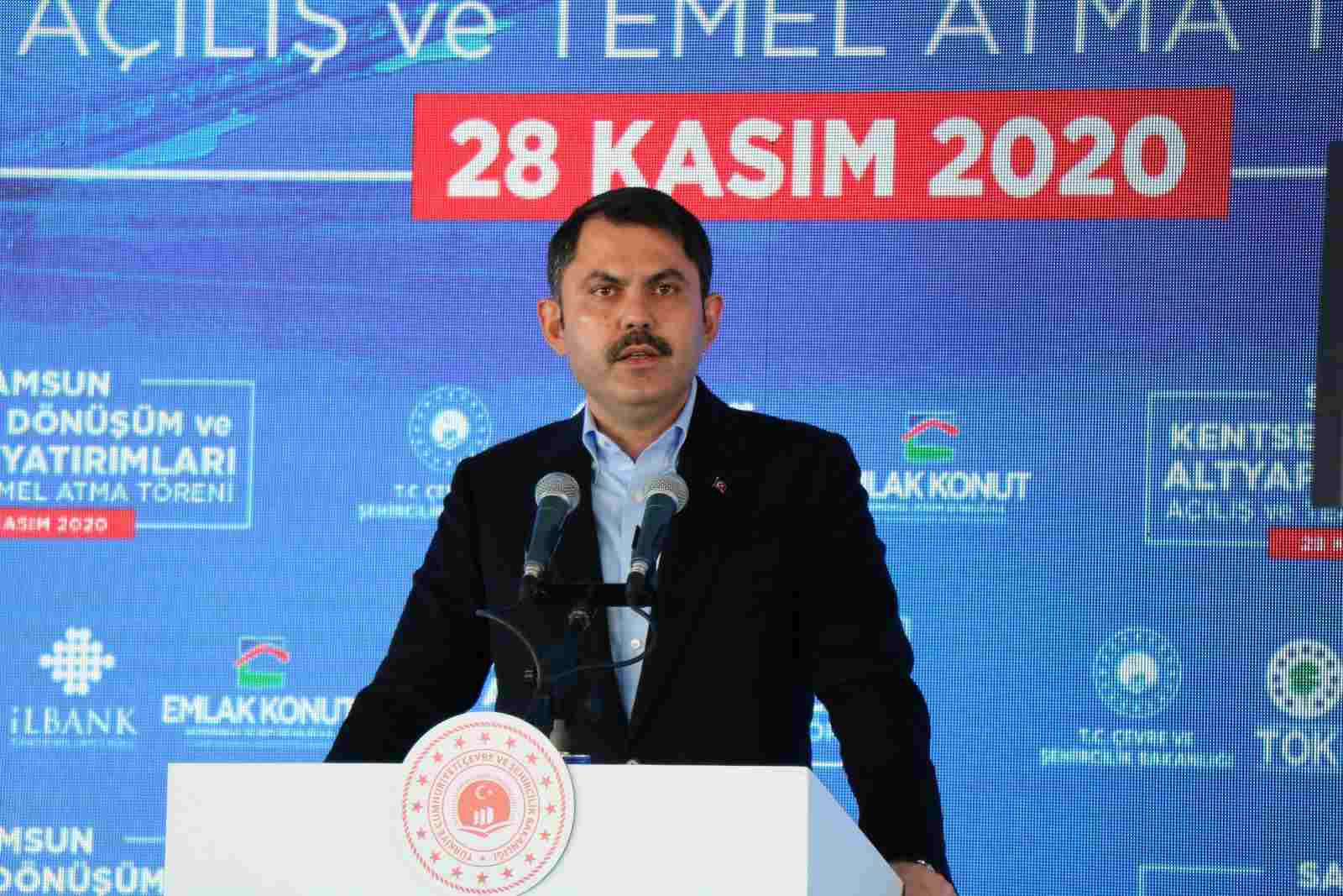 Bakan Kurum: Dönüşümün Startını Verdik