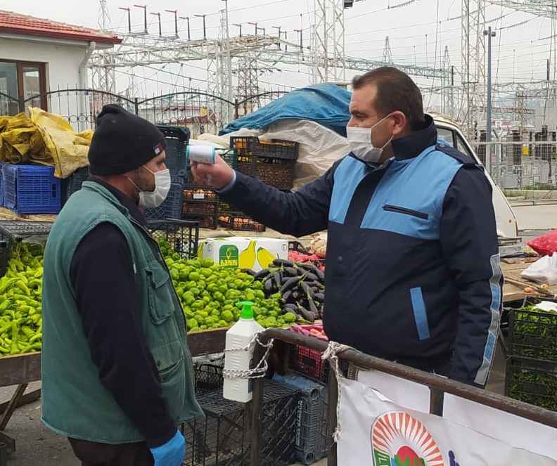 İlkadım’da Pazar Yerlerine Sıkı Denetim