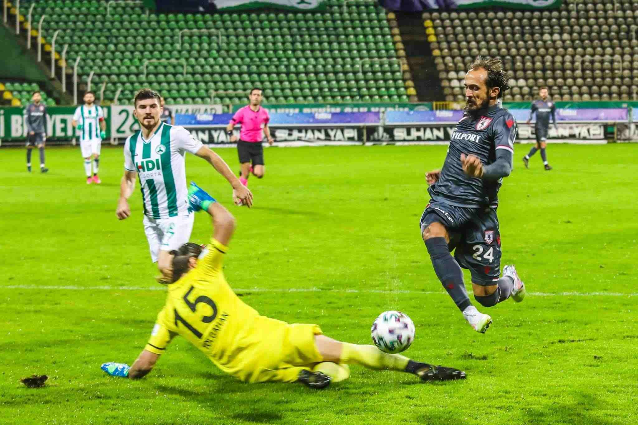 Samsunspor'da Gol Sorunu Devam Ediyor
