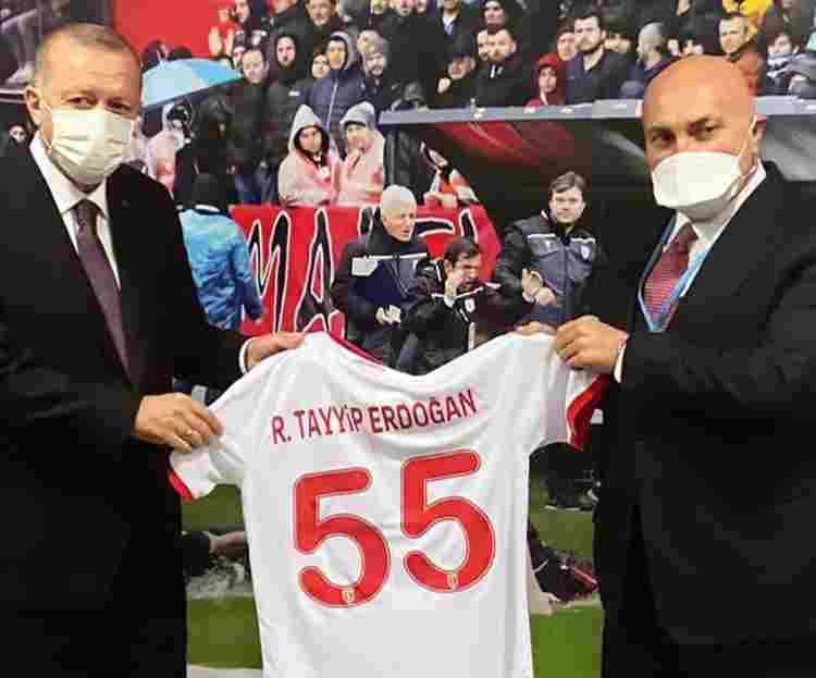 Erdoğan: Samsunspor'a Süper Lig Yakışır