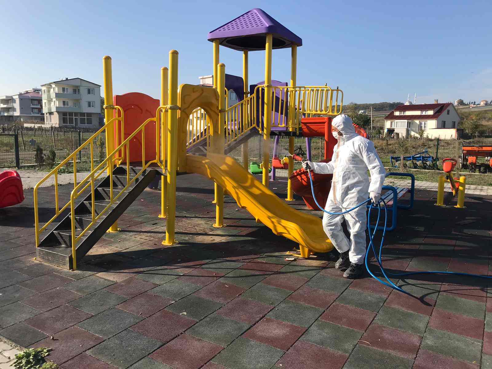 19 Mayıs’ta Parklar Çocuklara Hazırlandı