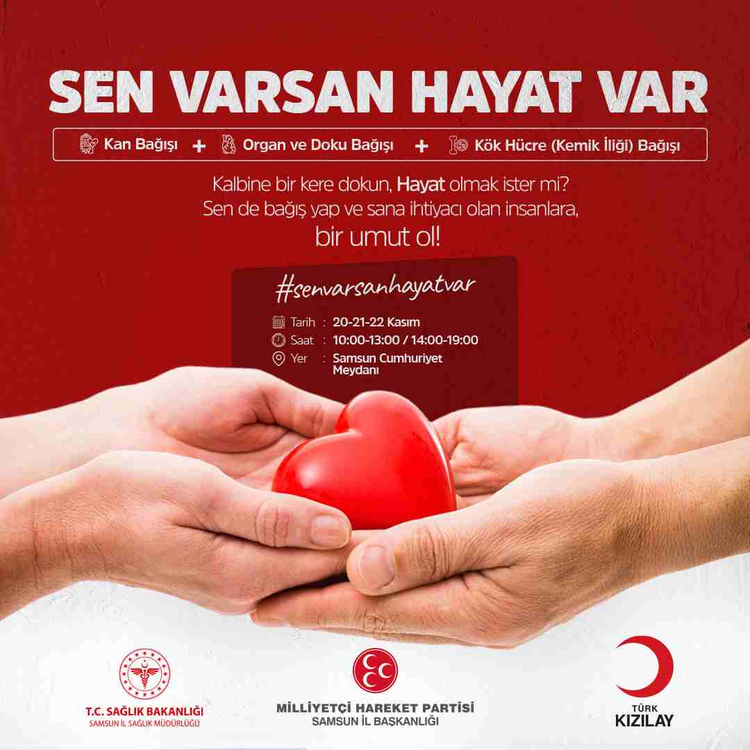Kan Stokları Azaldı, MHP Harekete Geçti