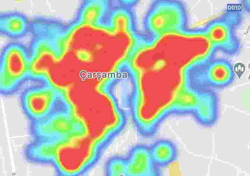 Çarşamba'da 'Korona' Alarmı