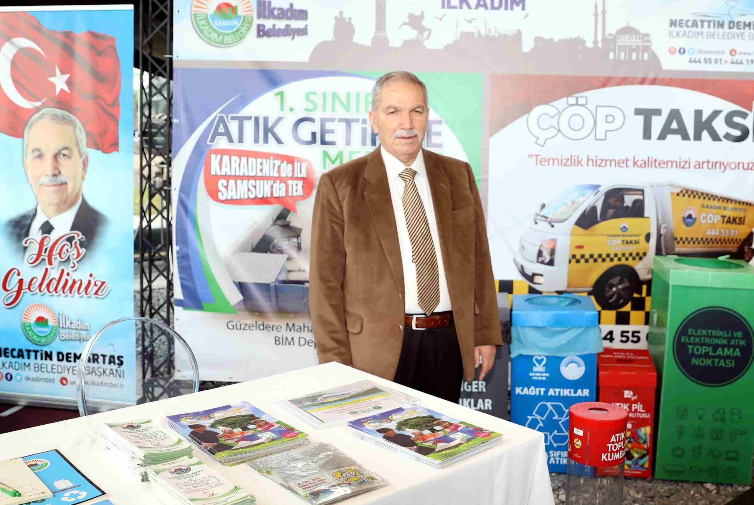 İlkadım'da Atıklar Çöpe Gitmeyecek