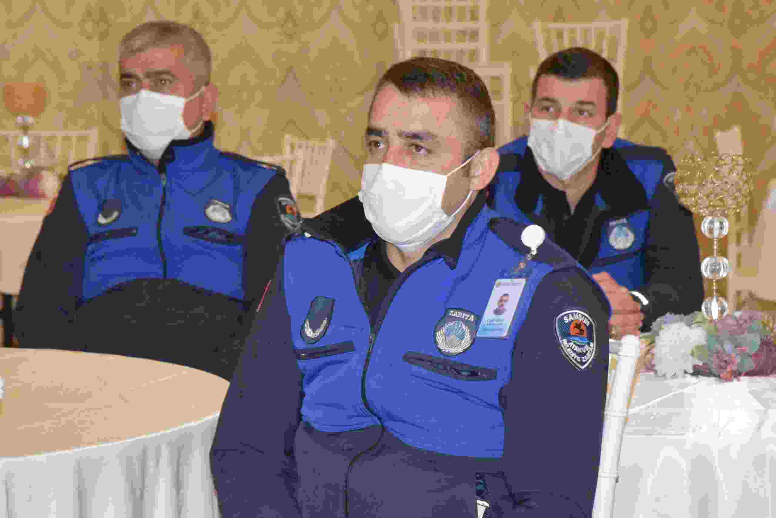 Atakum Zabıtasına Kurumsal İletişim ve Takım Ruhu Eğitimi