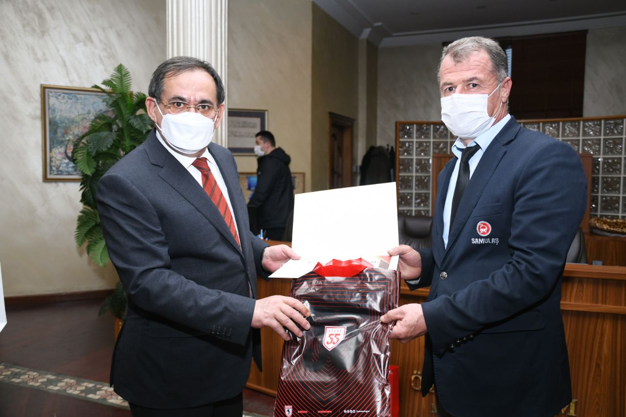 SAMULAŞ Personeline Samsunspor Forması