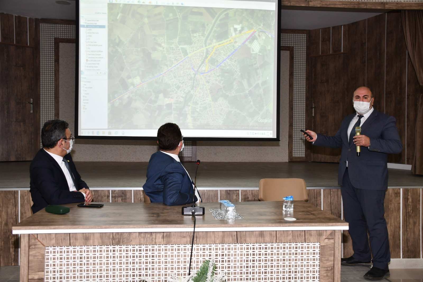 Terme'de Güzergah Gerginliğine İstişareli Çözüm