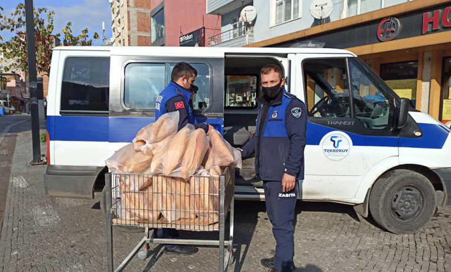 Tekkeköy'de Yardım Seferberliği