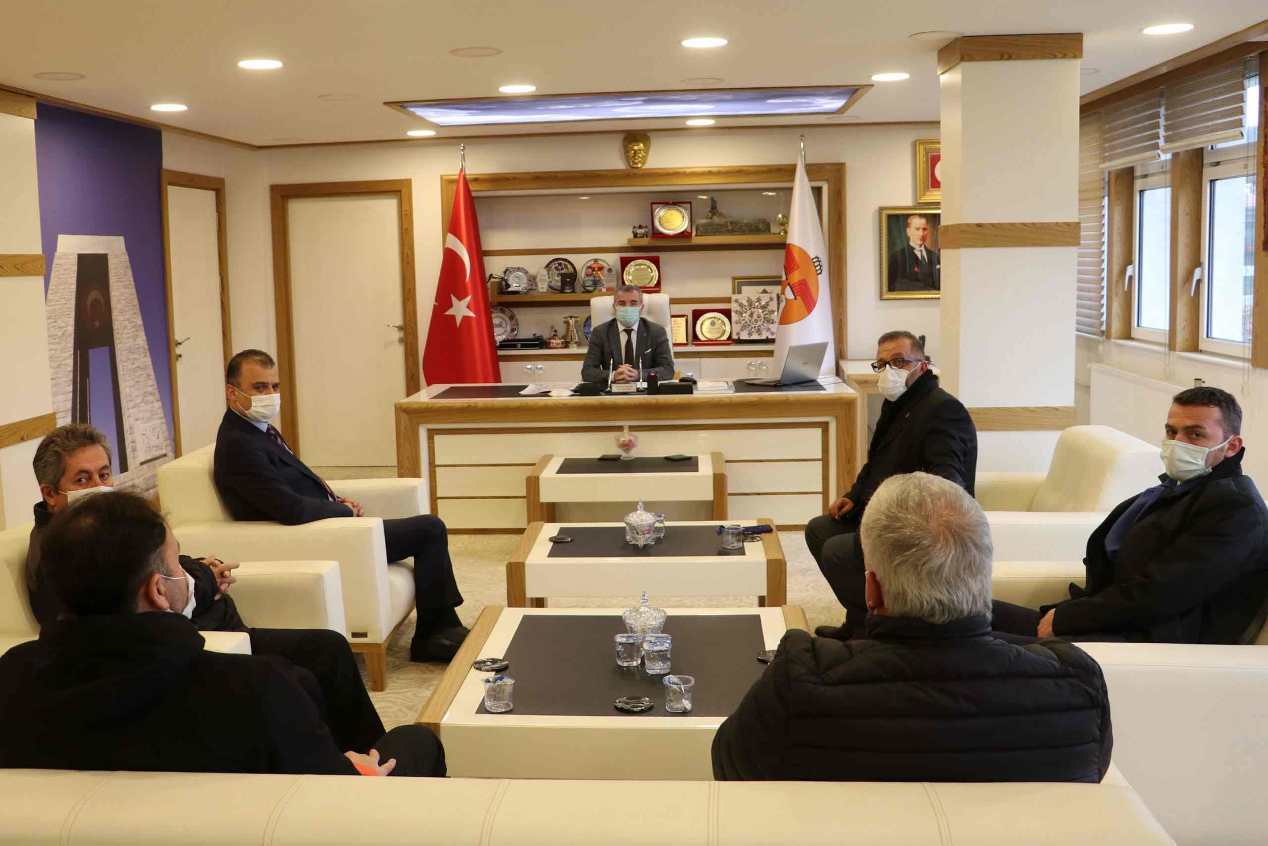CHP'den Havzalı Başkana Geçmiş Olsun Ziyareti