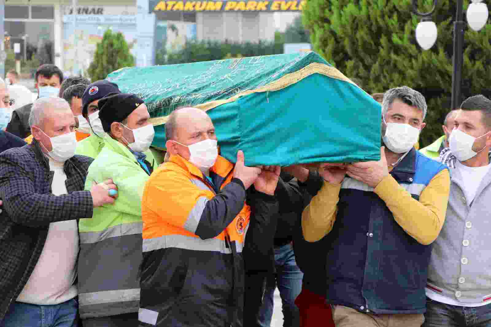 Atakum’da Yürekleri Dağlayan Cenaze Töreni