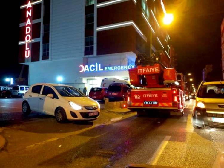 Samsun'da Özel Hastanede Korkutan Patlama