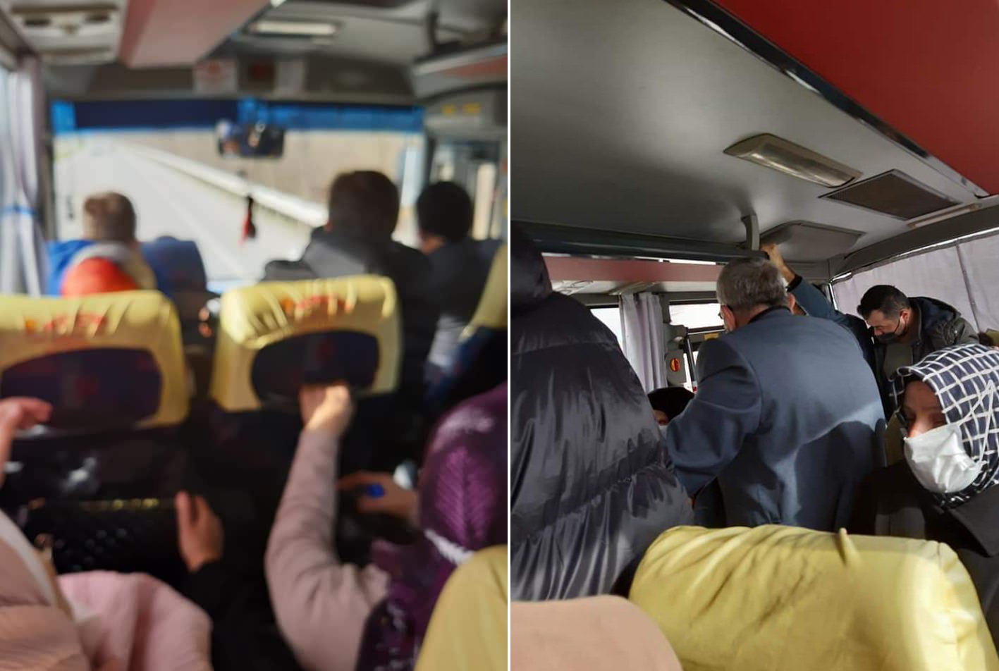 Terme Otobüsü'nde Tedbirlere Uyan Yok