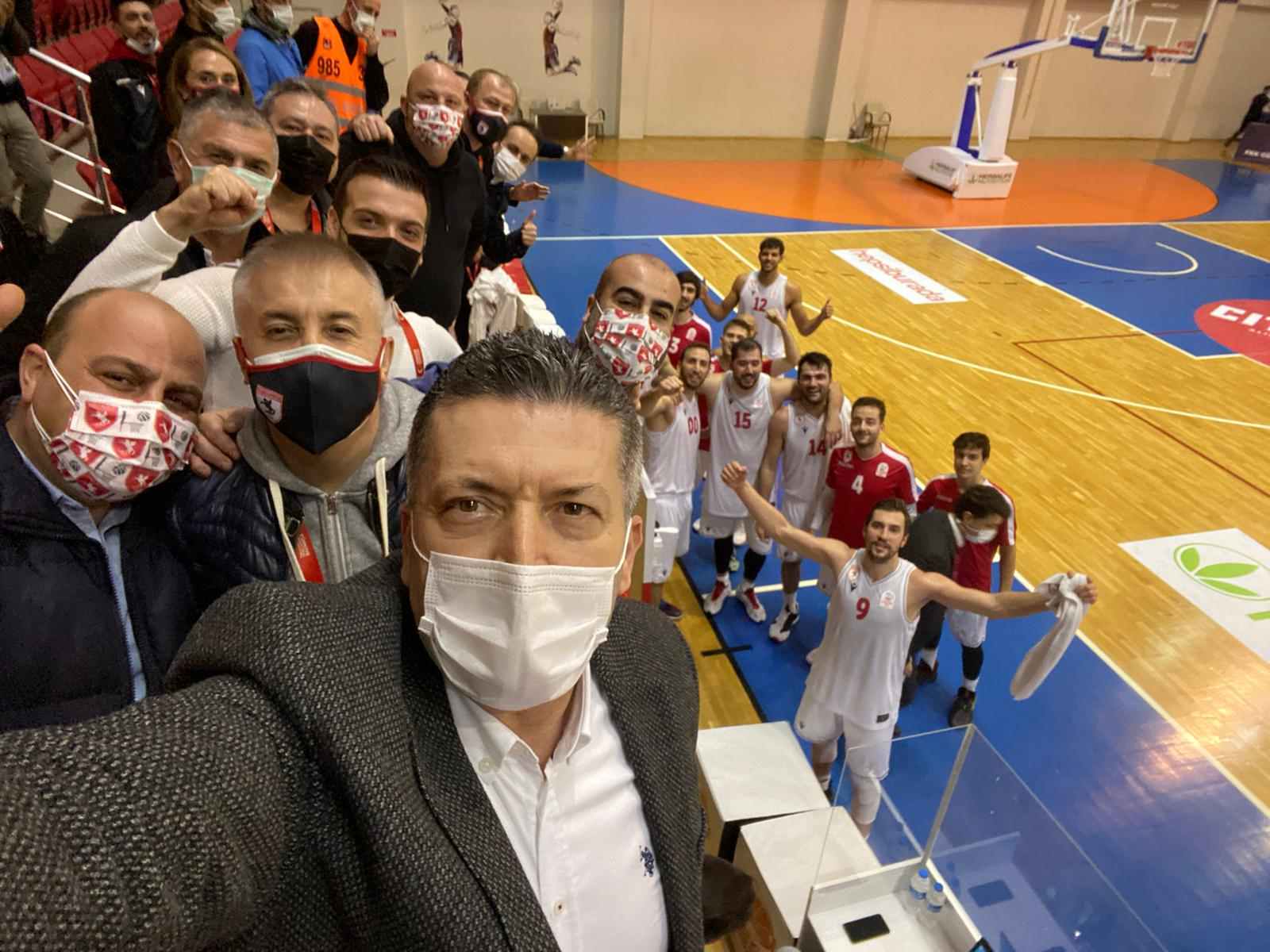 Samsunspor Basket Şampiyonluk Yolunda