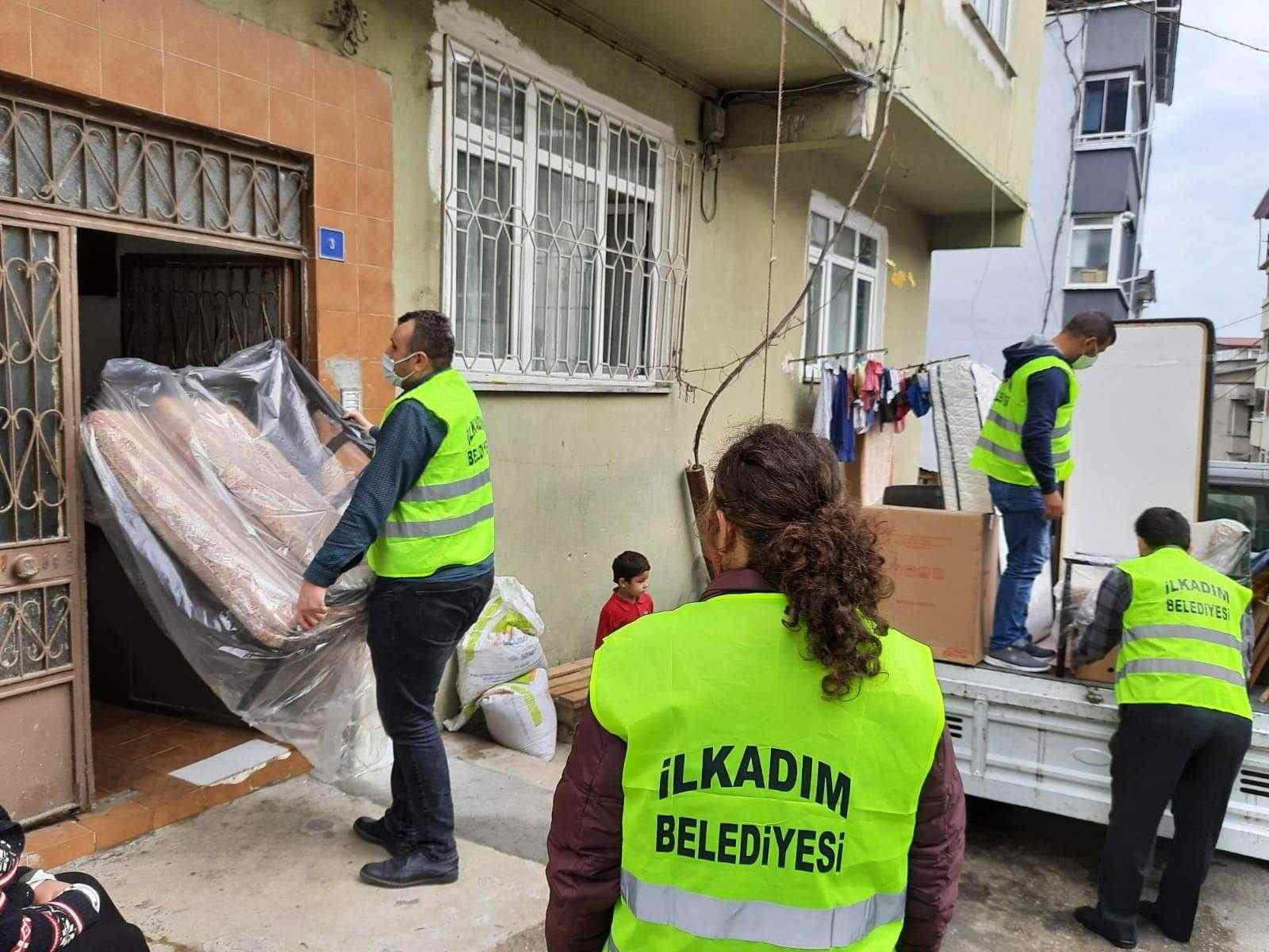 İlkadım'da 550 İhtiyaç Sahibi Ailenin Yüzü Güldü