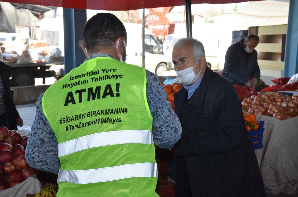 19 Mayıs Belediyesi Sigaraya Savaş Açtı