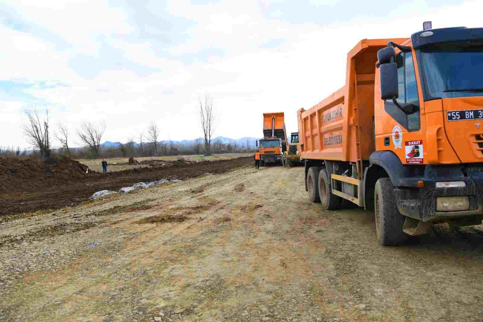 Terme Bulvar Yolu Yıl Sonuna Açılıyor