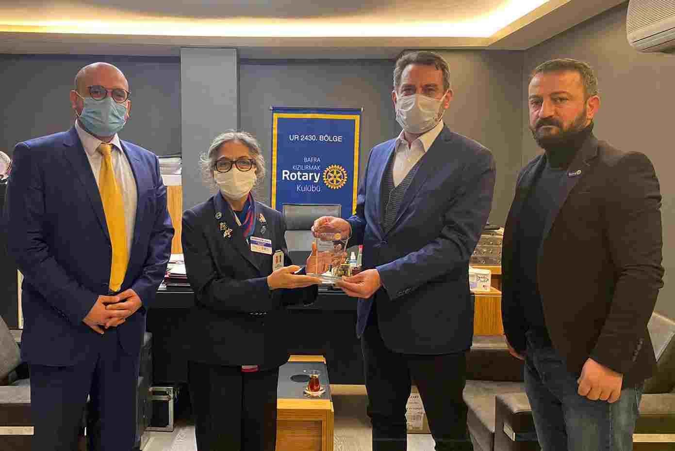 Kızılırmak Rotary'den Mesleki Başarı Ödülü