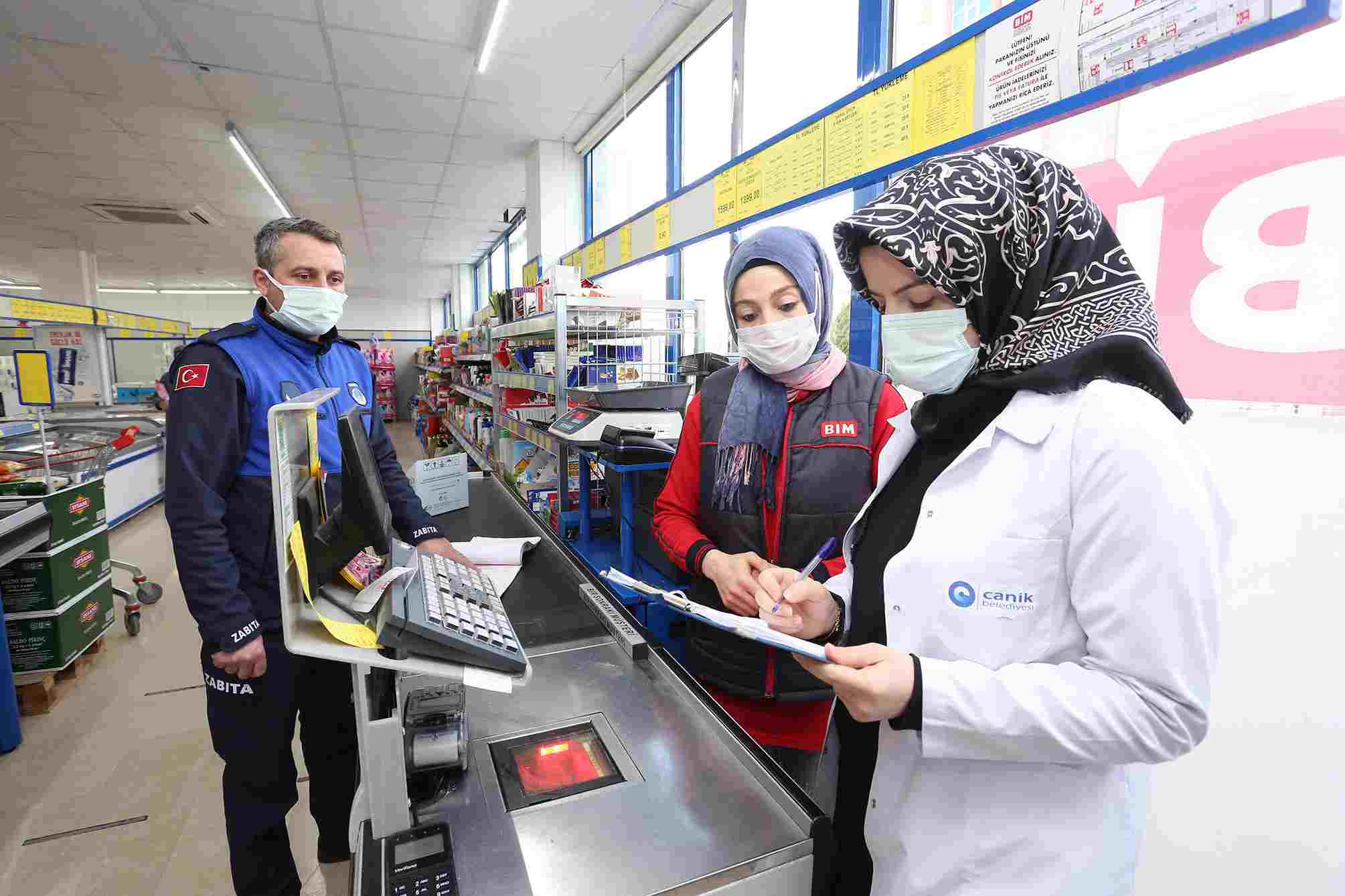 Canik Zabıtası Fahiş Fiyat Denetiminde