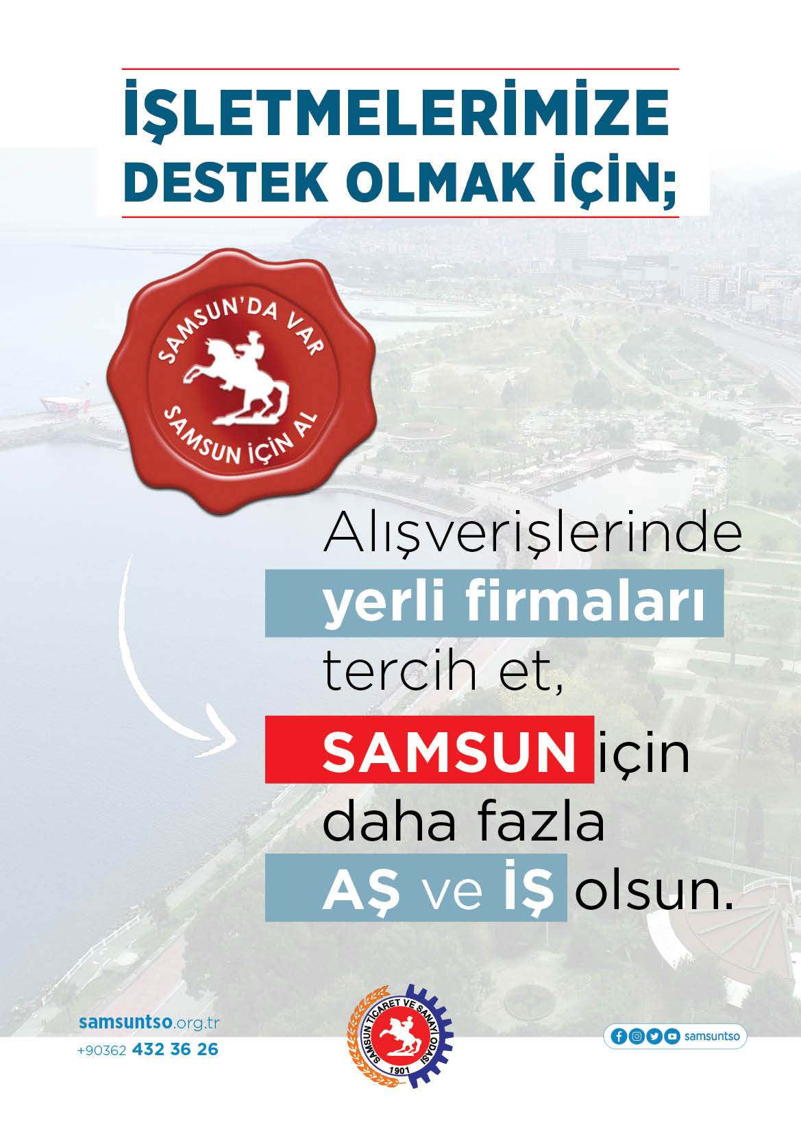 Samsun'da Yerel Esnafına Sahip Çık Çağrısı