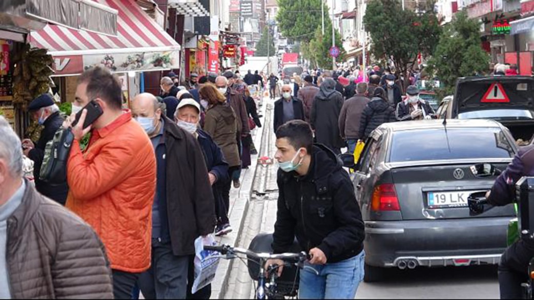 Samsun'da Ürküten Görüntüler