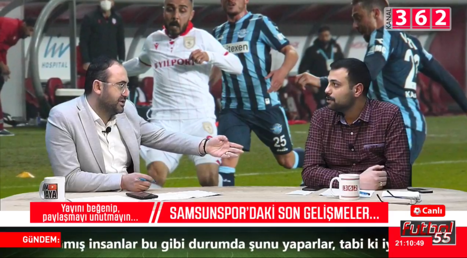 Futbol 55 – 92. Bölüm (08 Mart 2021)